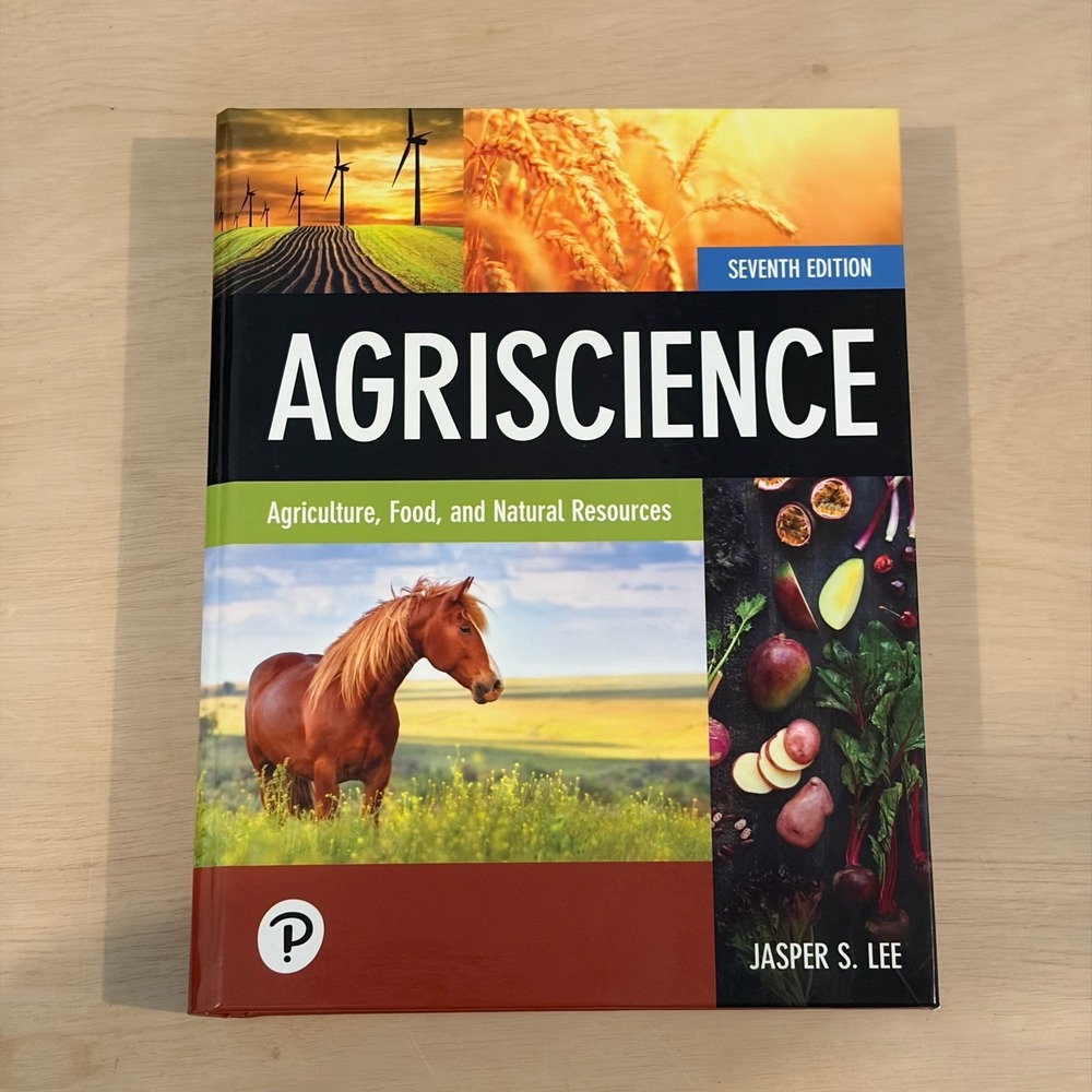 Pearson Agriscience Textbook Seventh Edition Jasper S Lee Agriculture Science